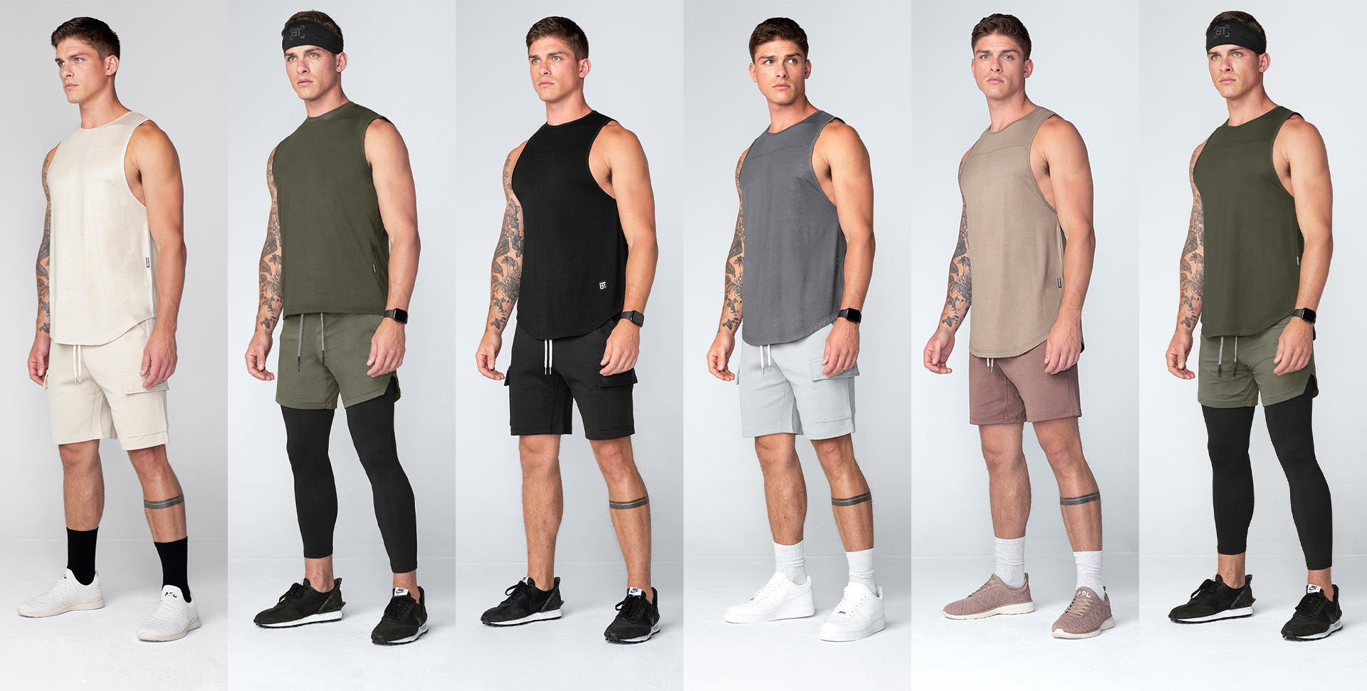 Men's Sleeveless Exercise & Fitness Shirts