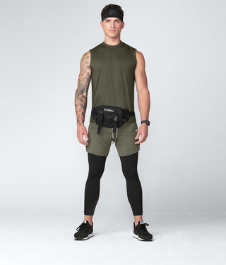 1250 . Viscose Regular-Fit Shirt - Military Green