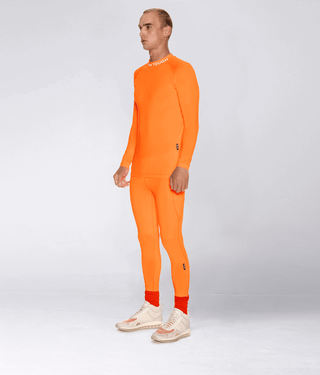 9600 . Compression Regular-Fit Shirt - Orange