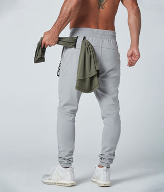 2200 . Viscose Fitted Jogger - Grey