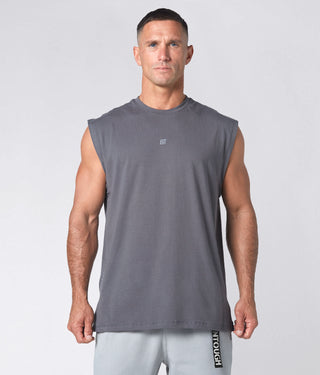 975 . Viscose Relaxed Shirt - Grey