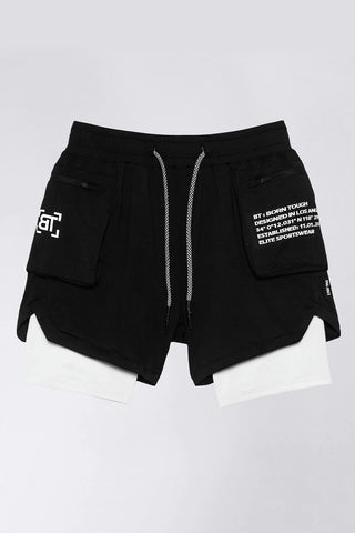 3600 . AirPro Regular-Fit Shorts - Black