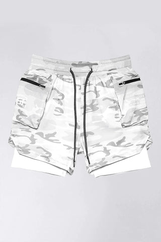 3600 . AirPro Regular-Fit Shorts - White Camo