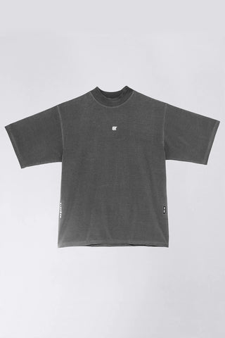 550 . Viscose Regular-Fit Over Size Shirt - Grey