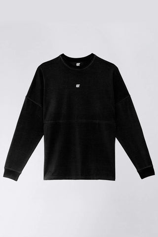 600 . Viscose Regular-Fit Over Size Shirt - Black
