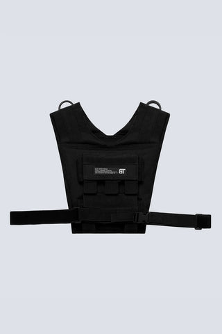 WV . Polyester Weighted Vest - Black