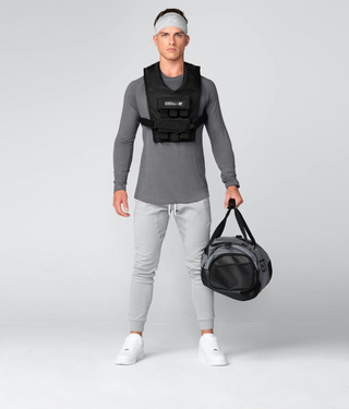 WV . Polyester Weighted Vest - Black