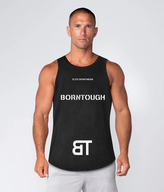 Born Tough Crucial Bounty TD Black Signature Blend Crossfit Tank Top for Men