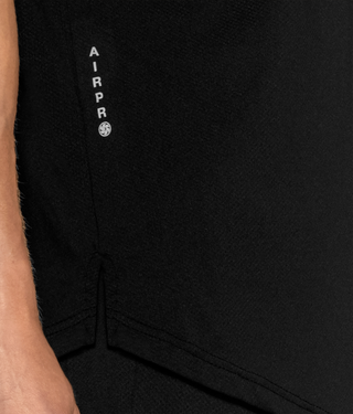 Born Tough Air Pro™ Black Running T-Shirt For Men