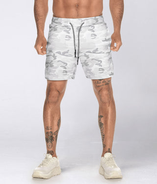 Born Tough Air Pro™ 2 in 1 Men's 7" Running Shorts with Liner White Camo