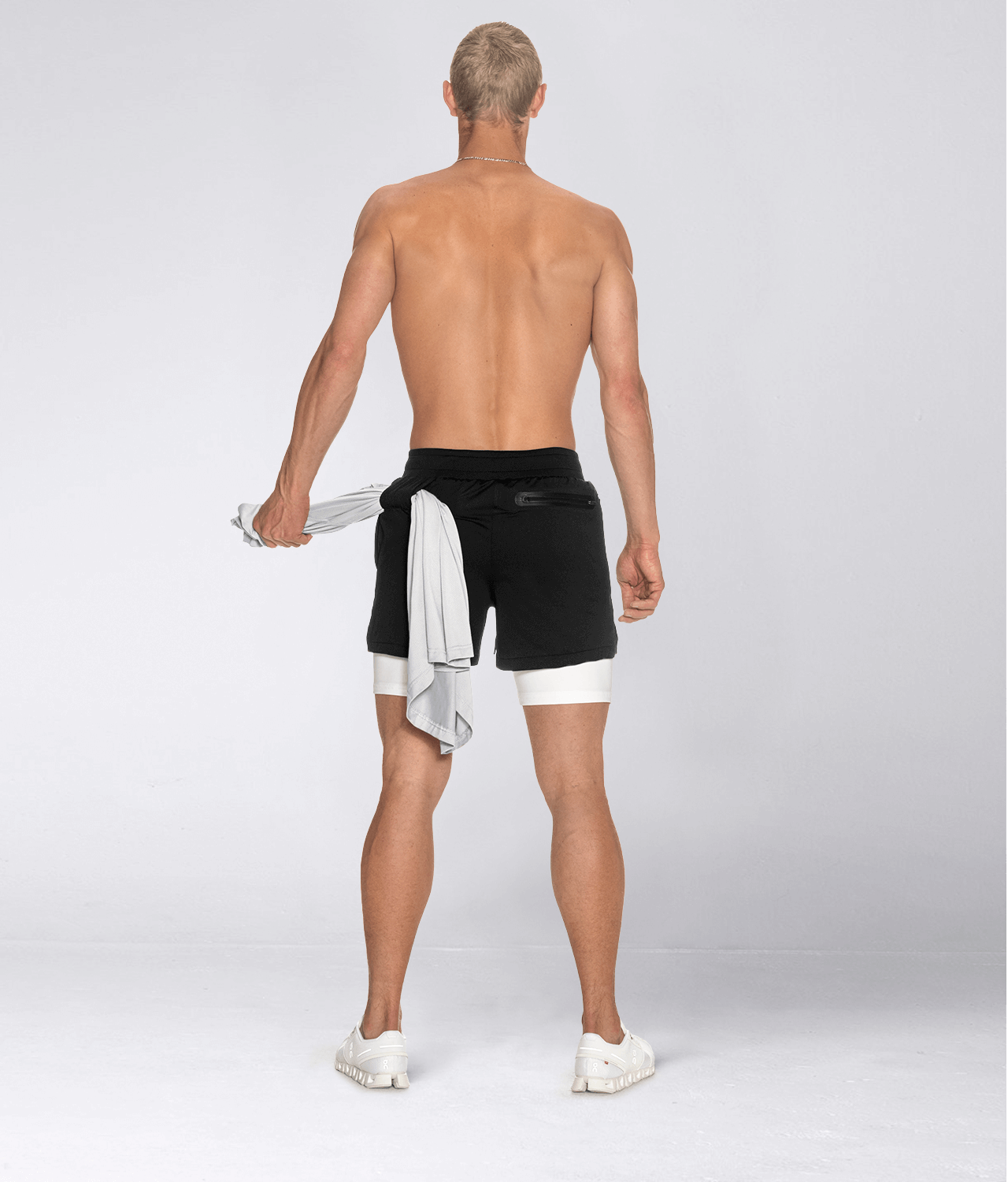 Born Tough Air Pro 2 in 1 Men s 5 Crossfit Shorts with Liner Black