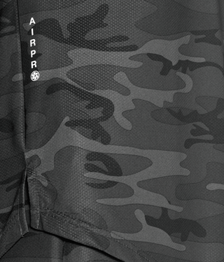 Born Tough Air Pro™ Long Sleeve Running T-Shirt For Men Grey Camo