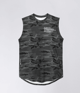 Born Tough Air Pro™ Sleeveless Crossfit T-Shirt For Men Grey Camo