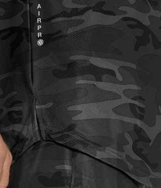 Born Tough Air Pro™ Running T-Shirt For Men Grey Camo