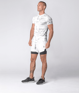 Born Tough Air Pro™ Athletic T-Shirt For Men White Camo