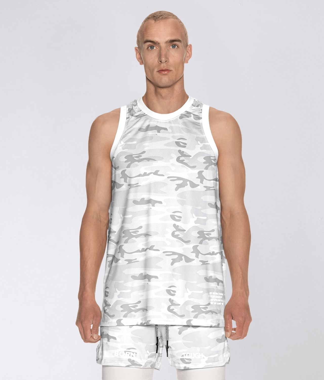 Regular Fit Tank Top, White