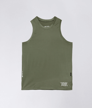 Born Tough Air Pro™ Military Green Athletic Tank Top for Men
