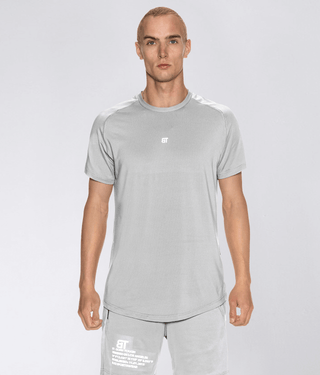 Born Tough Air Pro™ Steel Gray Athletic T-Shirt For Men