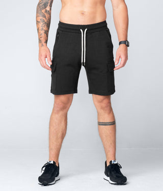 3500 . Viscose Regular-Fit Shorts - Black