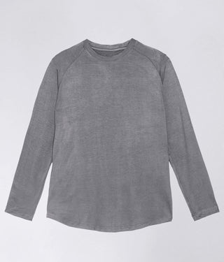 Born Tough Core Fit Gray Long Sleeve Running Shirt For Men