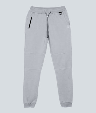 Born Tough Core Fit Zippered Gray Crossfit Jogger Pants for Men