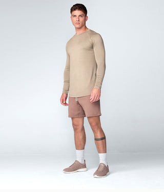 Born Tough Core Fit Lunar Rock Long Sleeve Running Shirt For Men