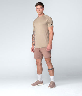 Born Tough Core Fit Lunar Rock Short Sleeve Crossfit Shirt For Men