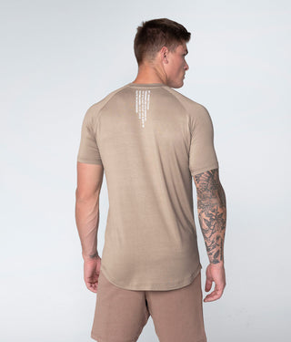 Born Tough Core Fit Lunar Rock Short Sleeve Athletic Shirt For Men