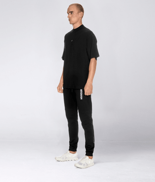 550 . Viscose Regular-Fit Over Size Shirt - Black