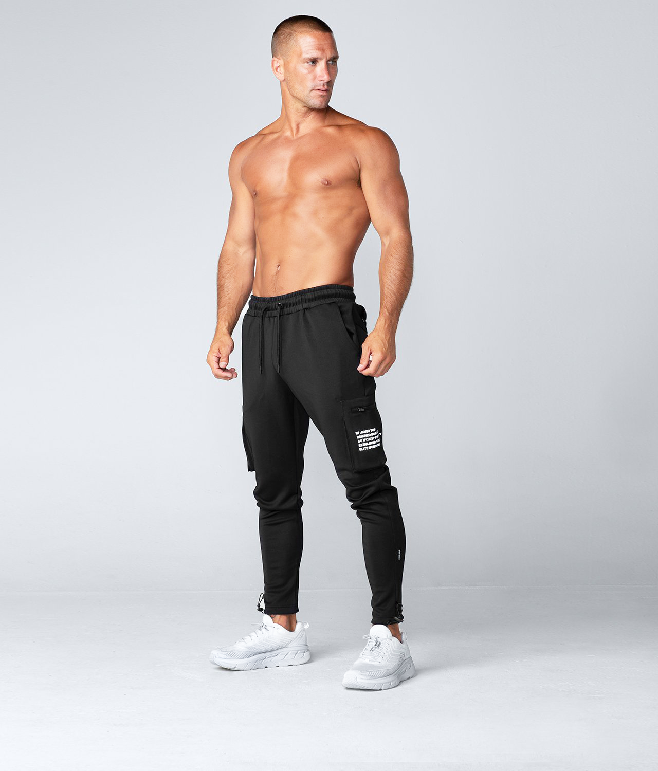  Born Tough Mens Workout Joggers Pants, Tapered