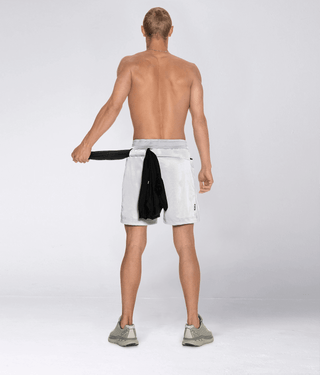 Born Tough Momentum 9" Crossfit Shorts for Men Steel Grey