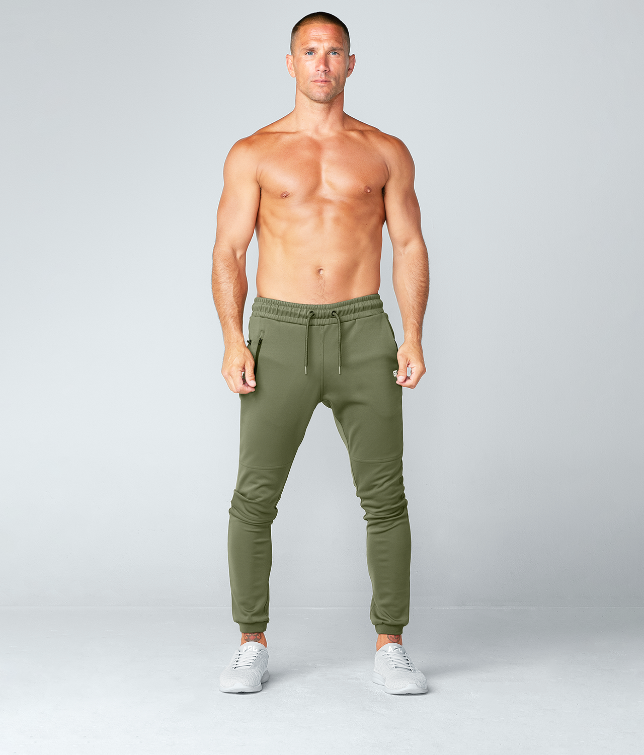 Born Tough Momentum Signature Gym Workout Jogger Pants for Men Military  Green