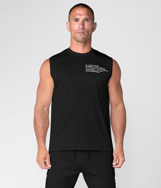 Born Tough Momentum Sleeveless Athletic T-Shirt For Men Black