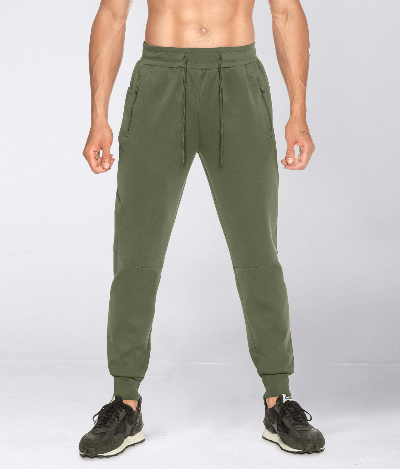 Jogger pants zipper hotsell