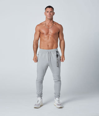 2200 . Viscose Fitted Jogger - Grey