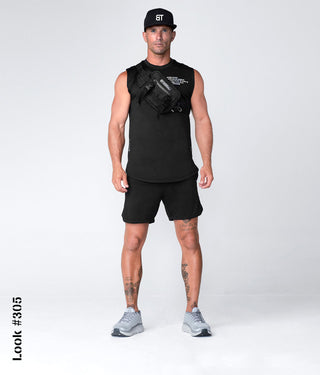Born Tough Air Pro™ Sleeveless Running T-Shirt For Men Black