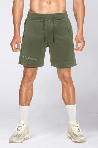 3800 . Momentum Regular-Fit Shorts - Military Green